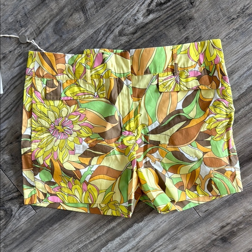 NWT Attic and Barn Floral Patterned Women's Shorts sz European 42 6